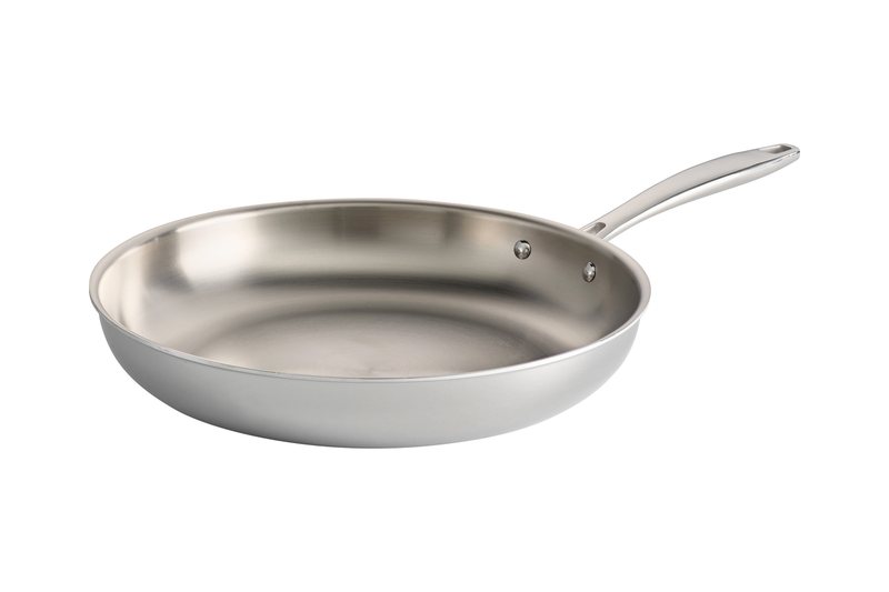 Tramontina tri-ply clad 12 inch stainless steel fry pan